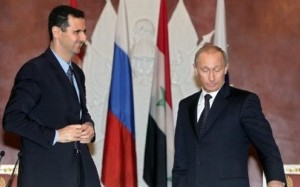Vladimir Poutine et Bachar al-Assad