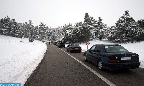 L'Oriental: Déneigement en un temps record des routes suite aux dernières chutes de neige