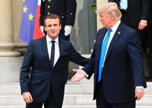 Trump a suggéré à Macron de quitter l'UE