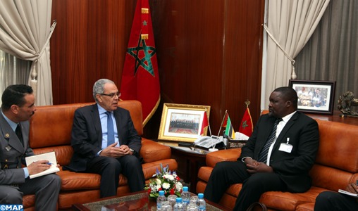 M. Loudyi reçoit le Vice-ministre de la Défense nationale de la République du Mozambique