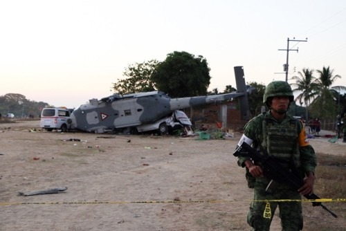 Accident d'hélicoptère au Mexique: le bilan monte à 14 morts et 15 blessés
