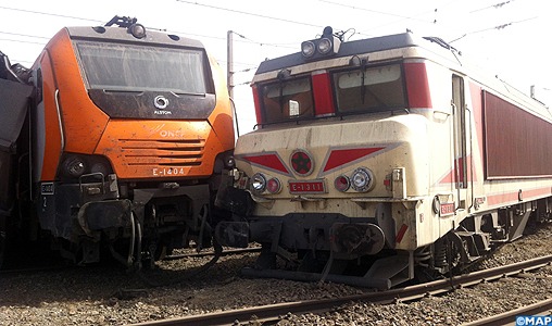 Six morts et 14 blessés dans un accident entre un train de marchandises reliant Tanger au port Tanger Med et un véhicule de transport de personnel