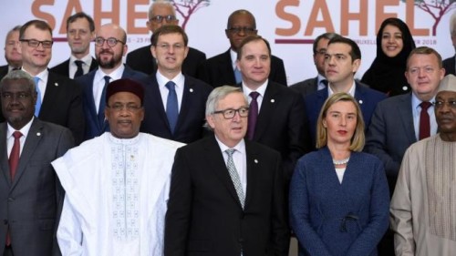La conférence internationale sur le Sahel réunit 414 millions d'euros pour la force militaire conjointe G5