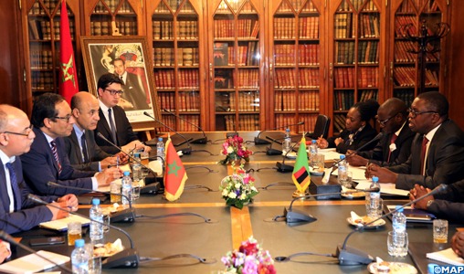 Le Maroc et la Zambie s'engagent à développer leur coopération dans les domaines des infrastructures et de la logistique