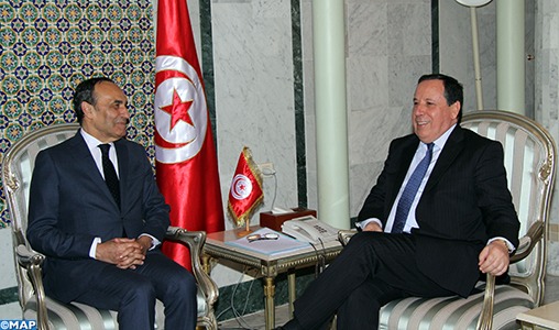 El Malki s'entretient à Tunis avec le ministre tunisien des AE de la coopération bilatérale et de l’UMA