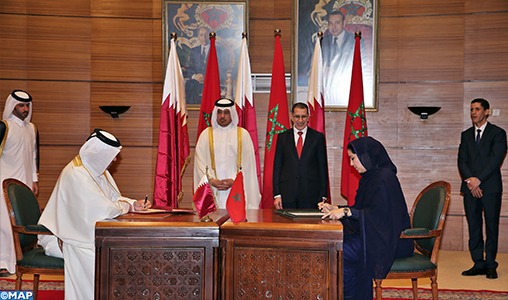 Le Premier ministre du Qatar en visite officielle au Maroc