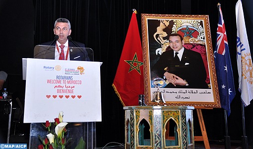 Les Rotariens réunis à Marrakech pour débattre du rôle que peut jouer le Rotary International en Afrique