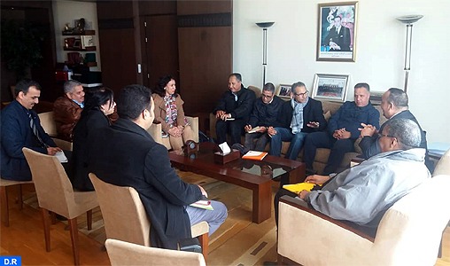Le projet de création du Conseil national de la presse au centre d'entretiens entre M. Laaraj et une délégation syndicale