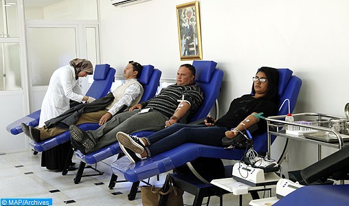 Caravane de don de sang: 47161 poches de sang collectées dépassant largement l'objectif initial fixé à 37100