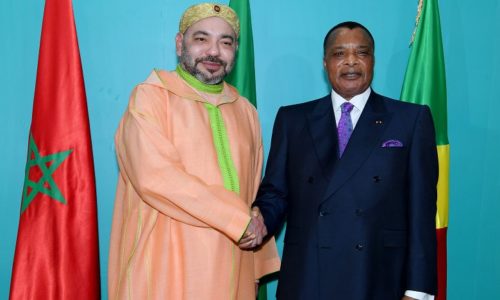 SM le Roi et le Chef de l'Etat congolais président la cérémonie de signature de plusieurs accords de coopération