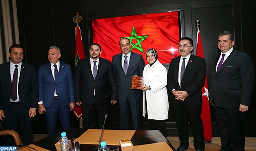 La présidente du groupe d'amitié Turquie-Maroc souligne l'importance d'une coopération tripartite entre la Turquie, le Maroc et le continent africain