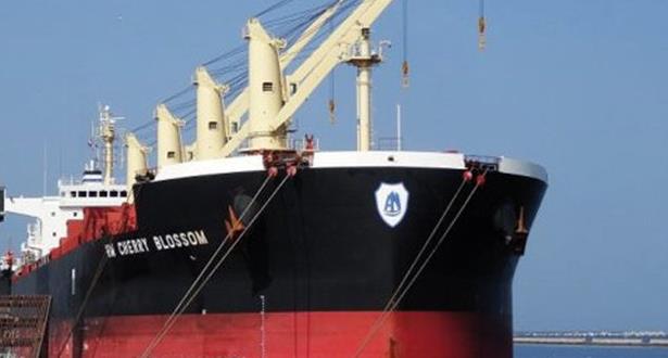 Le navire Cherry Blossom, saisi illégalement quitte les eaux territoriales sud-africaines