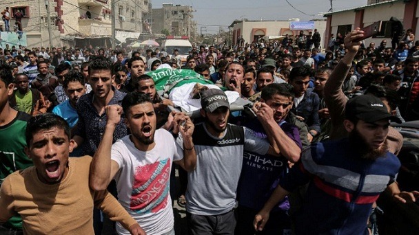 Palestiniens tués par des soldats israéliens