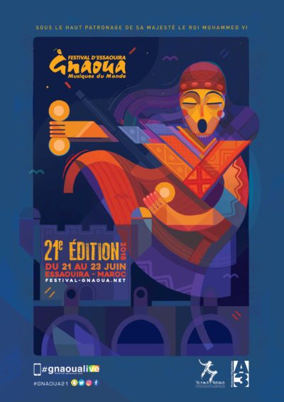 Essaouira: 21ème édition du Festival Gnaoua & Musiques du Monde du 21 au 23 juin 2018