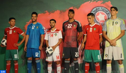 Mondial-2018: La FRMF dévoile le maillot officiel des Lions de l'Atlas