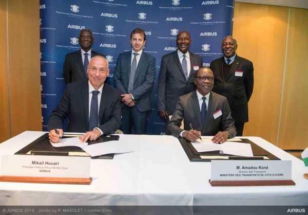 Airbus conclut un partenariat avec le gouvernement de Côte d'Ivoire