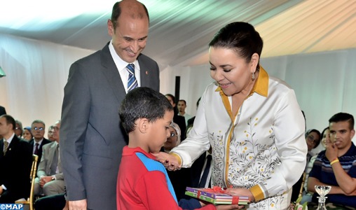 SAR la Princesse Lalla Asmae aux côtés des Enfants et Jeunes Sourds