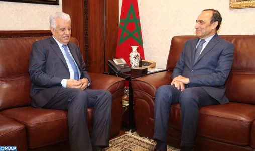 M. El Malki réitère le soutien absolu du Maroc au peuple palestinien