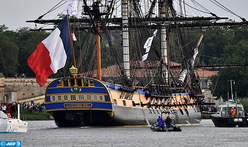 L'Hermione regagne son port d'attache en France après avoir sillonné 12 villes portuaires dont Tanger