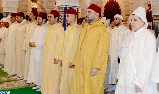 SM le Roi, Amir Al Mouminine, préside la huitième causerie religieuse du mois sacré de Ramadan