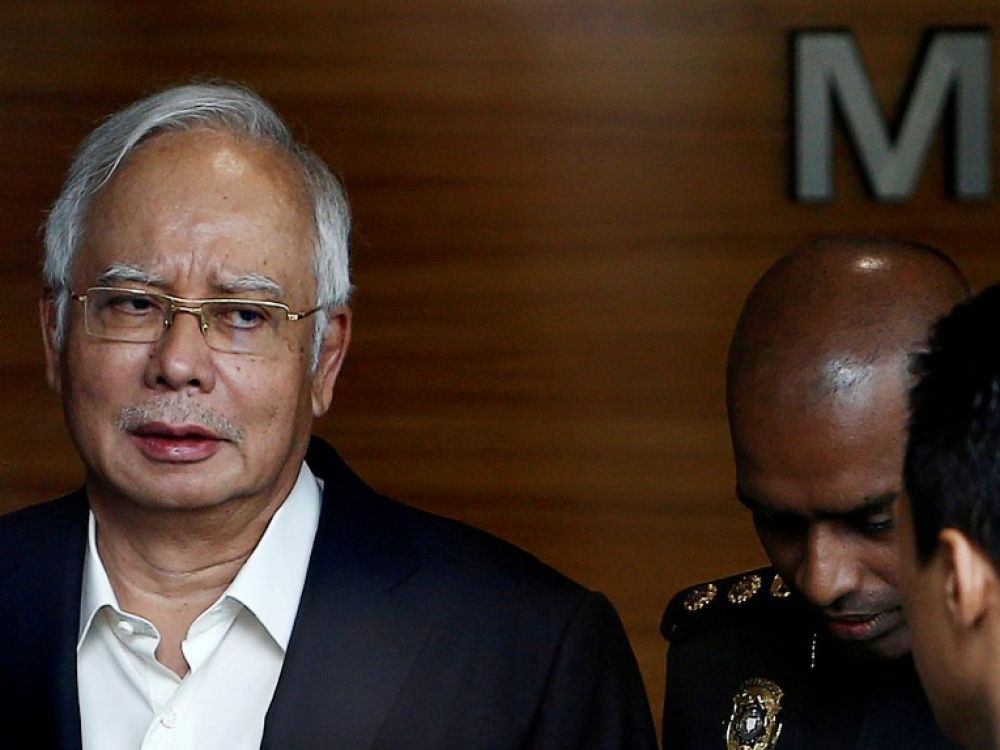 Arrestation de l'ex-Premier ministre malaisien Najib Razak