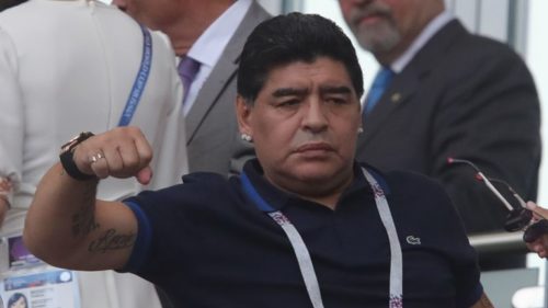 Mondial 2018 : Maradona s'excuse après ses propos sur Angleterre-Colombie