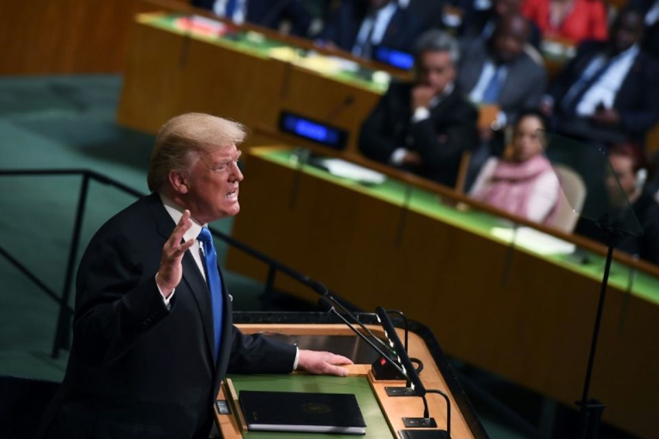 A l'ONU, Trump appelle à isoler le régime "corrompu" de Téhéran