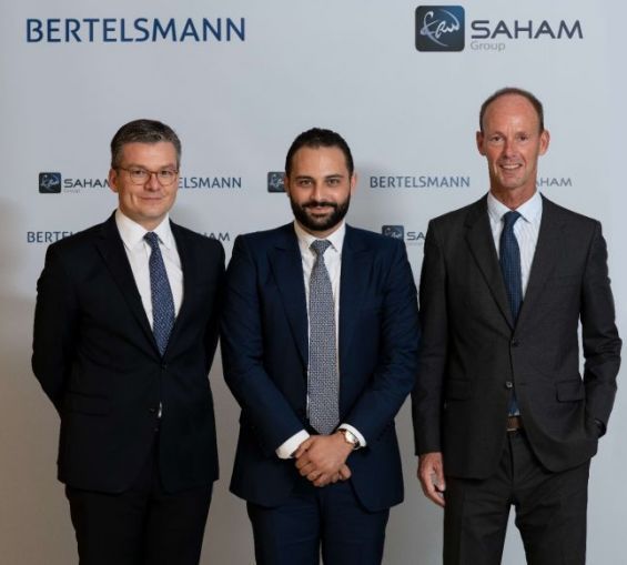 SAHAM et Bertelsmann