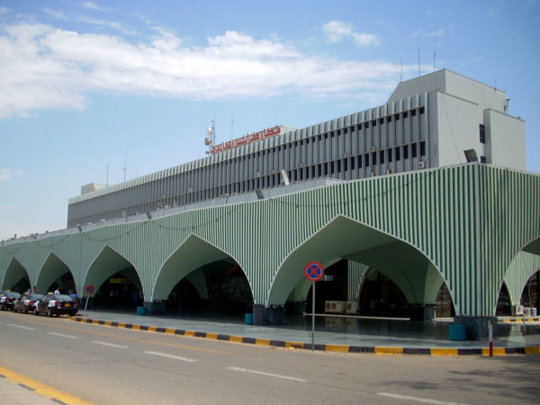 l'aéroport Matiga