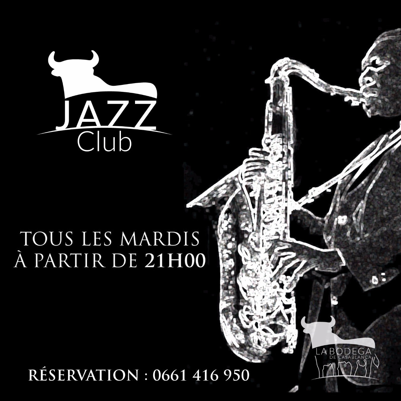 Jazz club, tous les mardis à partir de 21 heures