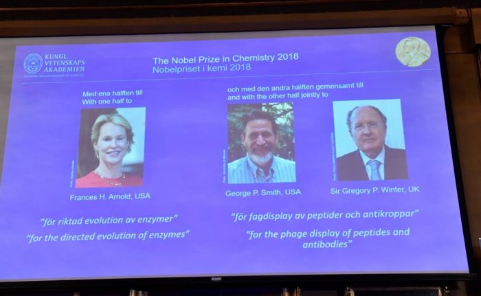 Nobel de chimie 2018