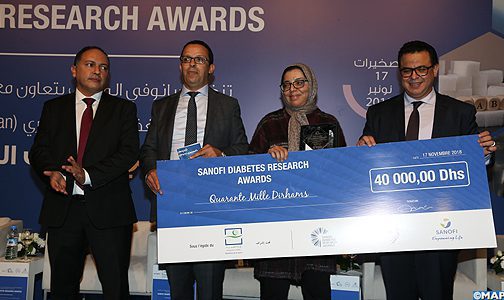 Sanofi récompense les travaux de recherche sur le diabète au Maroc