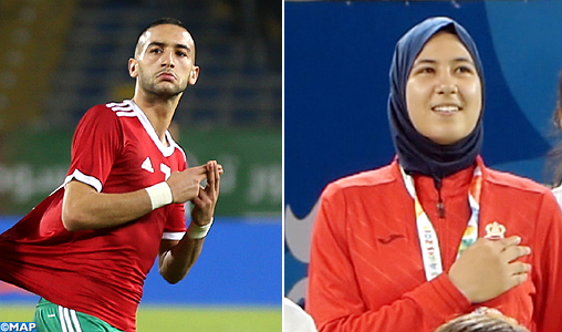 Sondage: Hakim Ziyech et Fatima-Zahra Abou Fares élus meilleurs sportifs de l’année