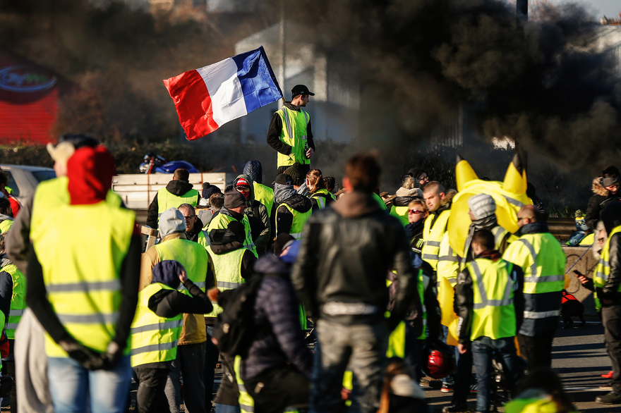 France : la mobilisation des «Gilets jaunes» reconduite pour le 9ème samedi consécutif