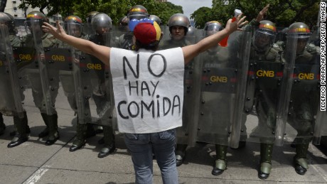 Manifestations au Venzuela, crise politique