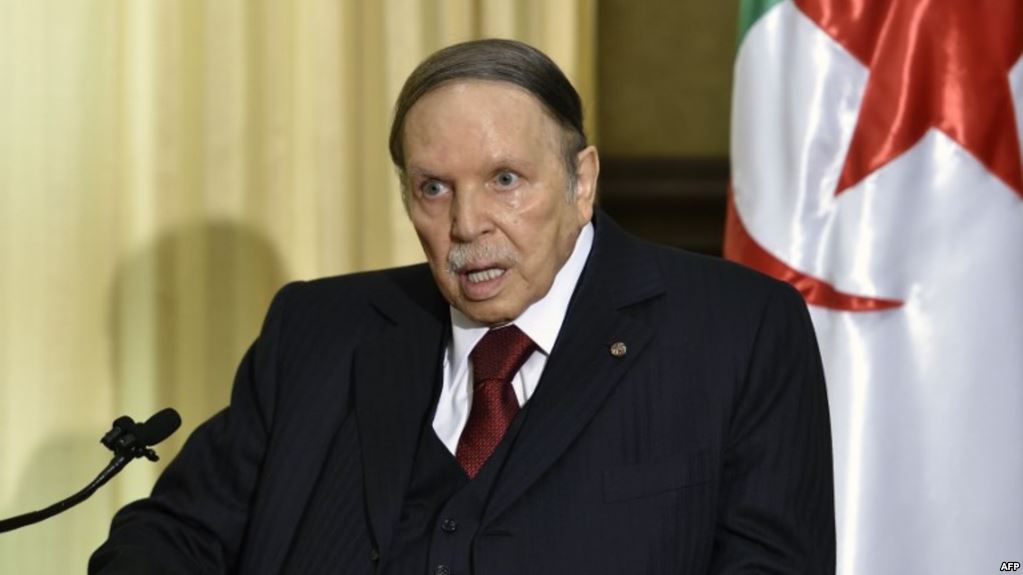 Le Président Abdelaziz Bouteflika candidat du FLN pour un cinquième mandat