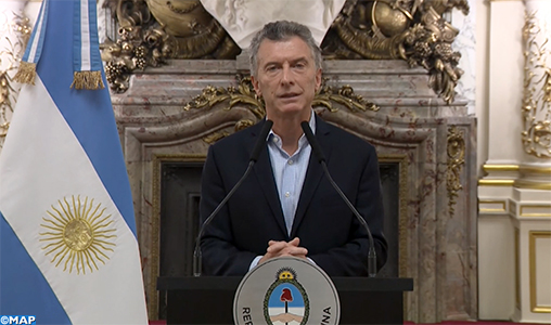 Le président argentin