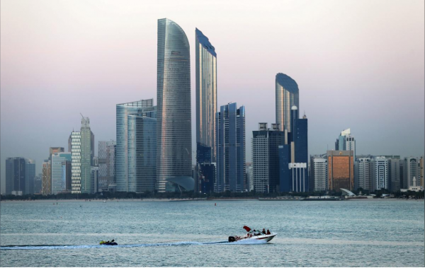 Abu Dhabi coast view