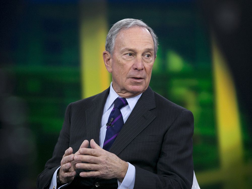 Michael Bloomberg face à Donald Trump