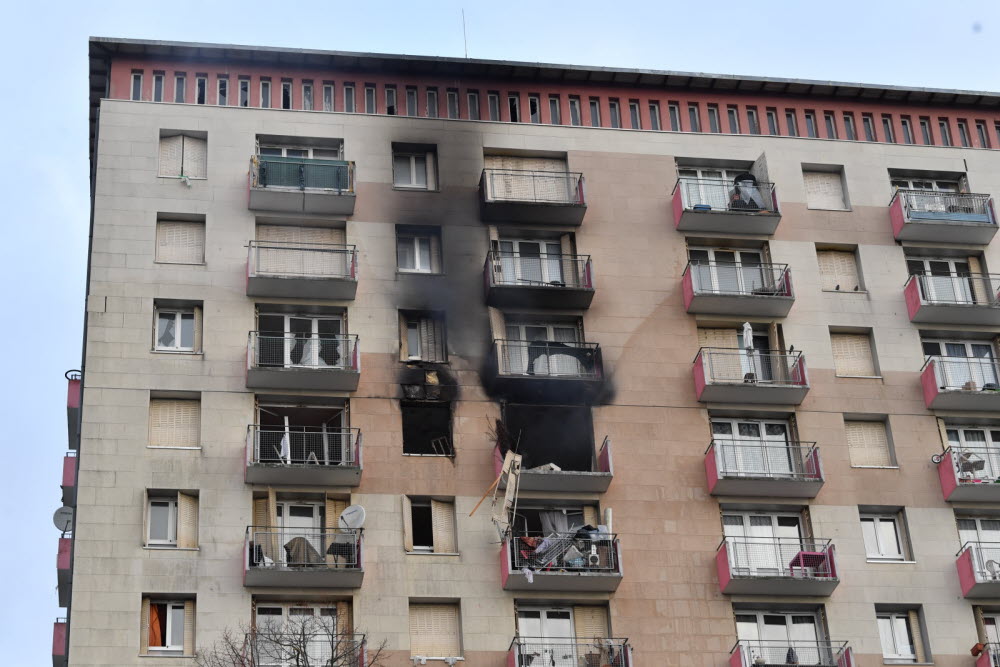 Explosion dans un appartement à Strasbourg