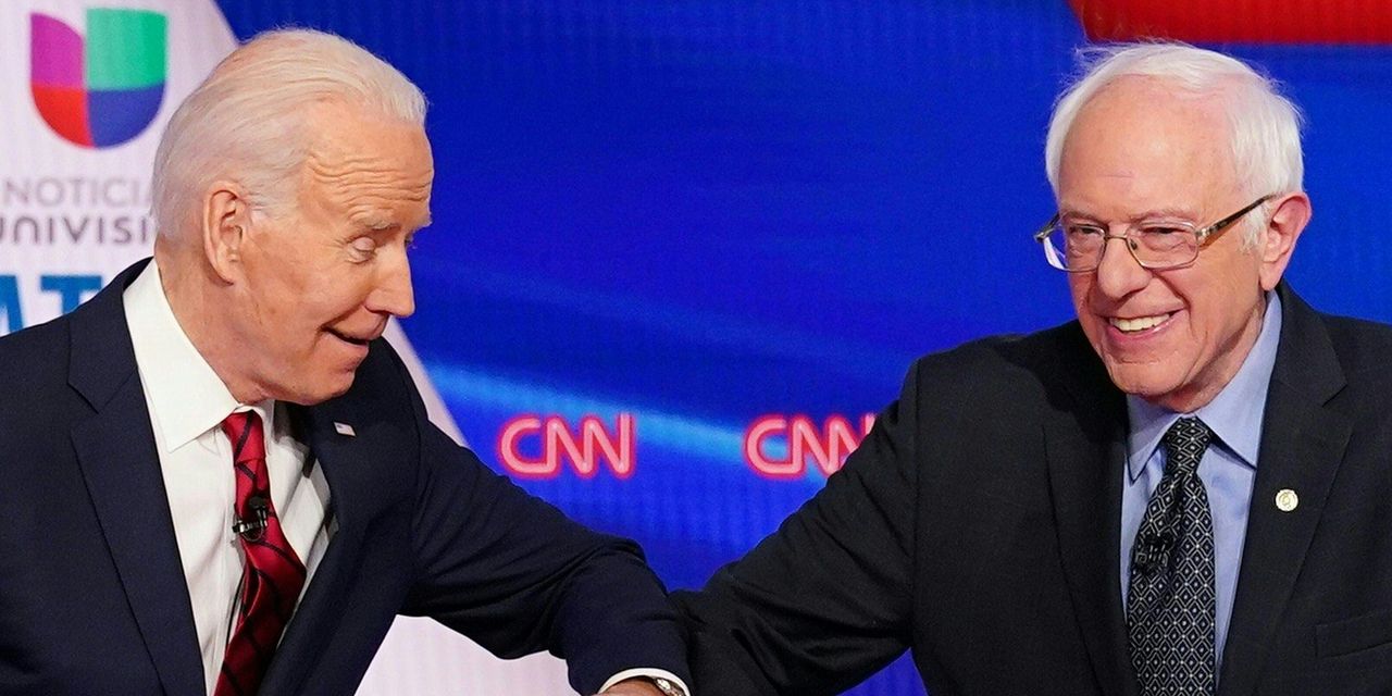 Bernie Sanders, Joe Biden