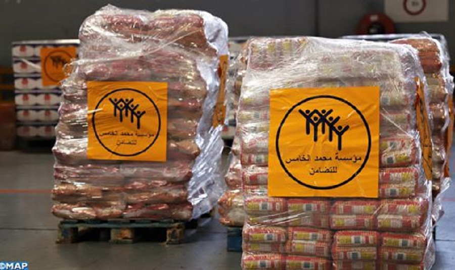 La fondation Mohammed V pour la solidarité entame l'envoi d'aides alimentaires au Liban