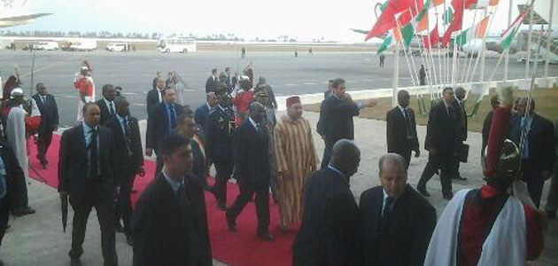 Mohammed VI à Abidjan