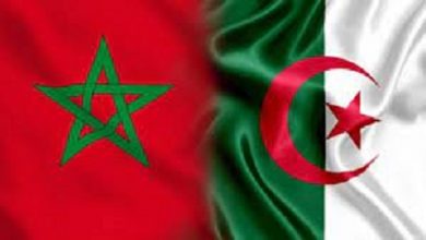 Drapeaux Maroc Algérie