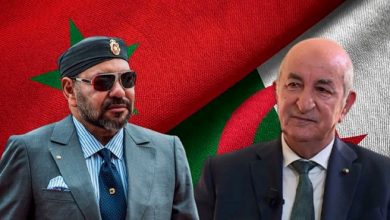 le Roi Mohammed VI et le président algérien