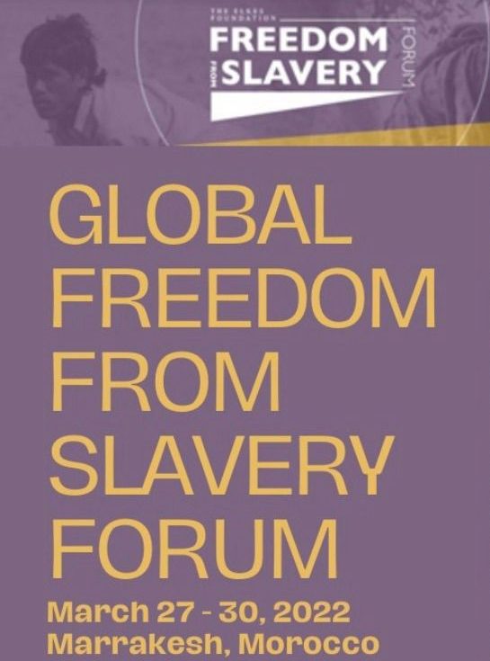 Forum mondial de lutte contre l’esclavage moderne