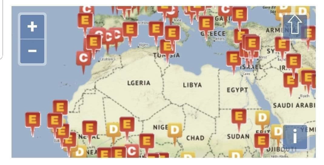 El Ministerio de Asuntos Exteriores español publica el mapa indiviso de Marruecos