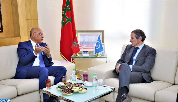 Rabat: la formation et la recherche au menu des entretiens de M. Miraoui avec le DG de l'AIEA