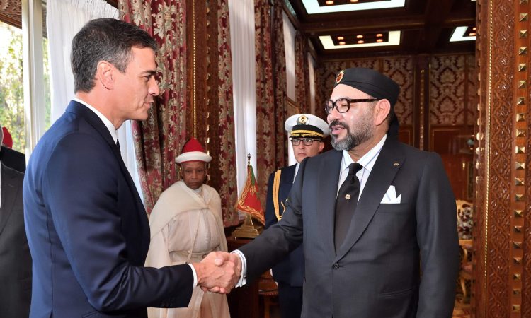 SM le Roi Mohammed VI et Pedro Sanchez