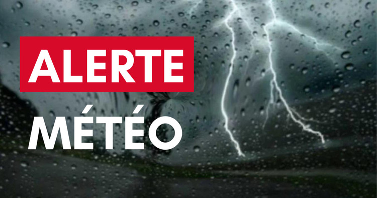 Averses orageuses accompagnées de la grêle et de rafales de vent, mardi dans plusieurs provinces